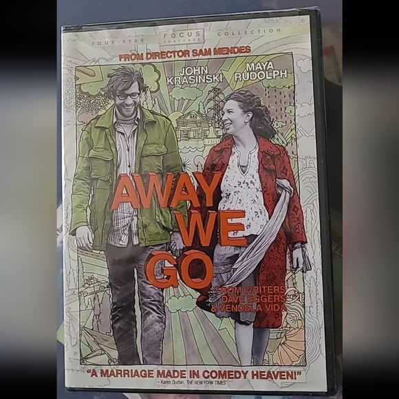 Away We Go (DVD, 2010) New - Picture 1 of 6
